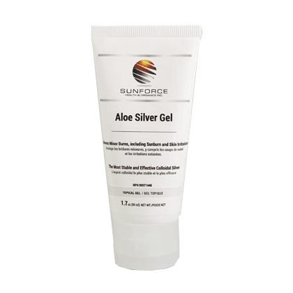 Sunforce Aloe Silver Gel, 50ml tube